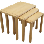 Vintage Nesting Tables Deens Design Salling Stolefabrik 'aarsballe' thumbnail 5