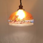 Antieke Glazen Hanglamp thumbnail 4