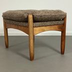 Vintage Deense Poef Hocker Jaren 60 Hocker thumbnail 6