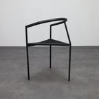 4x Rare Postmodern Dining Chair By Maurizio Peregalli For Zeus, 1980s thumbnail 7