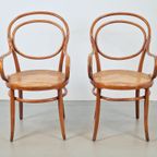 2 Art Nouveau Deco Stoel Jacob & Josef Kohn Wien Thonet 20E thumbnail 7