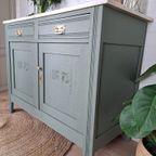 Vintage Commode Met Marmer Blad thumbnail 12