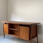 Vintage Deens Design Teakhouten Bureau thumbnail 13