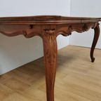 Vintage Landelijke Eettafel Eetkamertafel Tafel Uitschuifbaar 404 thumbnail 10