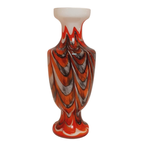 Carlo Moretti Murano Opaline Vaas 38cm thumbnail 2