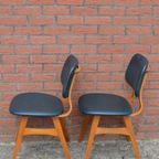 Retro Dutch Design Keukenstoelen Set Van 2 Groen thumbnail 9