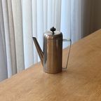 Vintage 30S Art Deco Silver Plated Coffee Pot thumbnail 4
