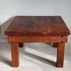 Vintage Brutalist Bijzettafel / Salontafel Jaren 70 thumbnail 3
