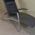 Vintage Interprofil 'pax' Design Leren Recliner Fauteuil thumbnail 5