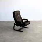 Vintage Armchair | Fauteuil | Verstelbaar | Jaren 60 | Deens thumbnail 9