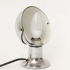 Vintage Egon Hillebrand Eclips Lamp Van Verchroomd Metaal thumbnail 3