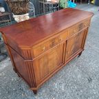 Antieke Hollandse Klap Buffetkast, Dressoir, Wandconsole thumbnail 4