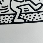 Keith Haring (1958-1990). Untitled,1984, Copyright Keith Haring Foundation, Printed In The Uk thumbnail 3