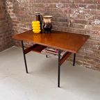 Vintage Houten Bijzettafel, Tafel, Audiomeubel thumbnail 10