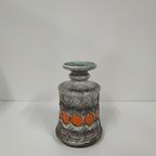 Strehla (Ddr) Keramieken Lava Bloempot/Vaas (West Germany Style) thumbnail 4