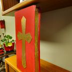 Vintage Sinterklaas Grote Boek Etalage Etalagematriaal Decoratie thumbnail 4