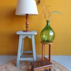 Antieke Engelse Hangoor Tafel Met Groen Leer Ingelegd Blad thumbnail 25