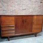 Vintage Kast Highboard Hilker Wandkast Dressoir Bar Bureau thumbnail 3