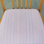 Leuke, Gezellige Set Van 4 Vintage Deens Design Eetkamerstoelen Uit De Jaren ’70 Met Mooie Licht thumbnail 11