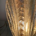 Italian Murano Glass Petali Table Lamp, 1970S thumbnail 9