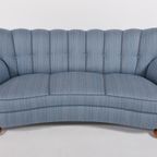 Scandinavian Design Curved Sofa, 1940’S Sweden thumbnail 7