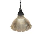 Art Deco - Holophane - Hanglamp - Kristal - 1950S thumbnail 11