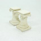 Set Memphis Stijl Neo Classical Side Tables 1980S thumbnail 5