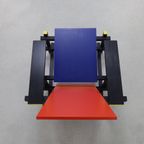 Dutch Bauhaus Lounge Chair In The Style Of Gerrit Rietveld thumbnail 9