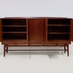 Teak Highboard By Svend Aage Madsen For K. Knudsen & Søn 1950S thumbnail 14