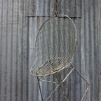 Originele Vintage Draadstoel Cees Braakman, Pastoe 1957 thumbnail 17