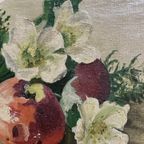 Stilleven Met Fruit En Bloemen. thumbnail 3