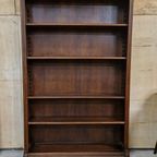 F De Puydt Antieke Boekenkast Volhout Vintage Kast thumbnail 14