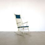 Vintage Schommelstoel | Rocking Chair | Jaren 60 | Zweden thumbnail 9
