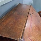 Antiek Ierse Secretaire Eind 18e Eeuw thumbnail 15