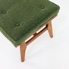 Voetenbank Voetenbankje 'Driebergen' Vintage Reupholstered thumbnail 9