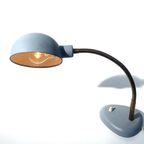 Desk Lamps - Blue/Gray - Brass, Bendable Neck thumbnail 2