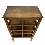 Art Deco Wandkast Vakkenkast Jaren 30 Eiken Open Kast thumbnail 15