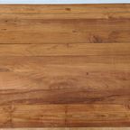 Vintage Franse Boeren Eettafel Eetkamertafel Tafel Met Lades Teakhout thumbnail 13