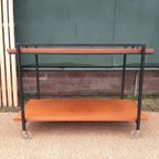 Vintage Design Trolley Pastoe Stijl Mid Century Bijzettafel thumbnail 10