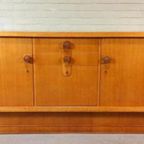 Vintage Art Deco Dressoir Lowboard Wandmeubel thumbnail 2