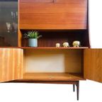 Deens Design Vintage Highboard Vitrinekast 1960’S thumbnail 11