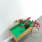 Formica Plantenbak Met Houten Poten thumbnail 3