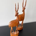 Houten Antilope, Mid Century thumbnail 6