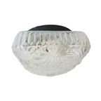 Vintage Glazen Vierkante Afgeronde Plafonniere Massive, Jaren '60 thumbnail 6