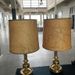 2 Lampen Vintage Jaren Hollywood Regency