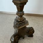 Vintage Koperen Kerk Kandelaars (2 Stuks) thumbnail 4