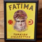 Ingelijste Reclame Van Fatima Turkish Blend Cigarettes🚬 thumbnail 2