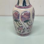 Brocante Vintage Chinees Vaasje In Pasteltinten thumbnail 3