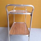 Vintage Barcart, Serveerwagen, Trolley, Dranken Tafeltje thumbnail 18