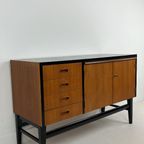 Scandinavisch Vintage Teak Fineren Dressoir Kauto thumbnail 7